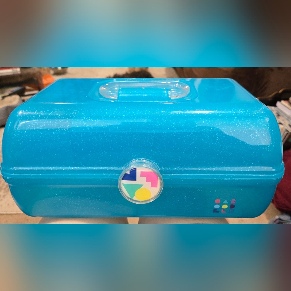 Caboodles Sparkling Blue Organizer